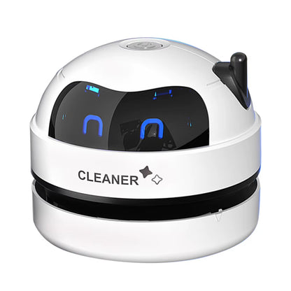 USB Mini Desktop Vacuum Cleaner with Brush – Portable Dust Remover